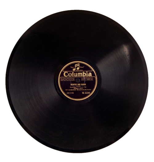 Коллекционная пластинка граммофонная «COLUMBIA»